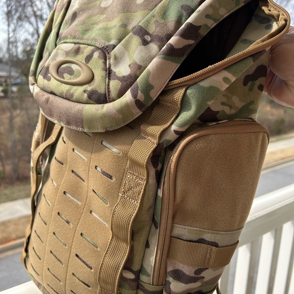 Oakley Camo and Tan Tactical Backpack